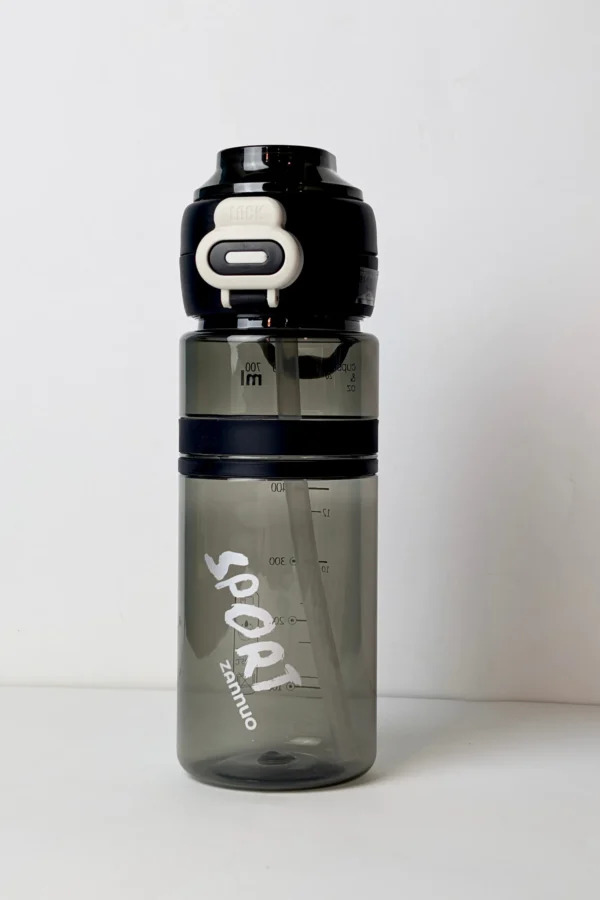 Portable Sport Water Bottle with Secure Flip-Top Lid - Image 3