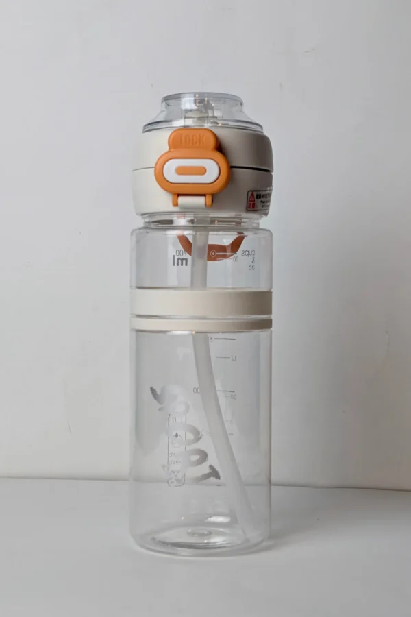 Portable Sport Water Bottle with Secure Flip-Top Lid - Image 4