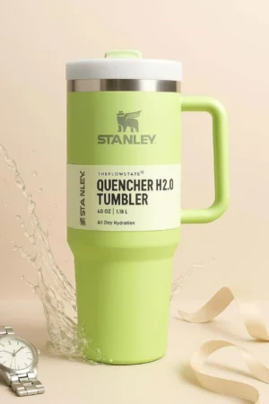 Stanley Quencher ProTour Flip Straw Tumbler | 40 OZ – Yellow Green