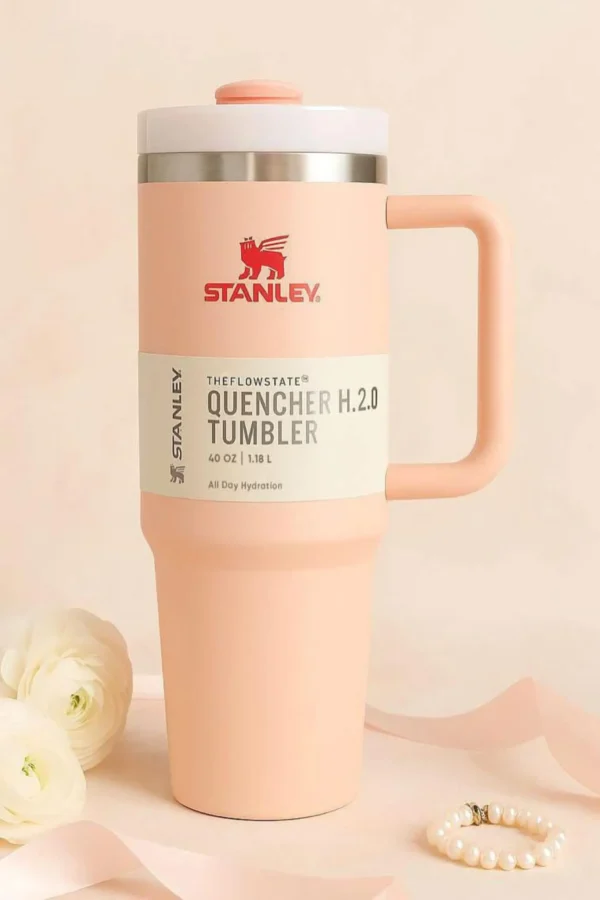 Stanley Quencher ProTour Flip Straw Tumbler | 40 OZ – Light Orange