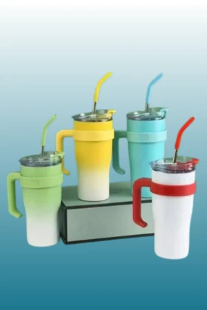 Sipify All-Day 40 oz Tumbler with Handle and Straw