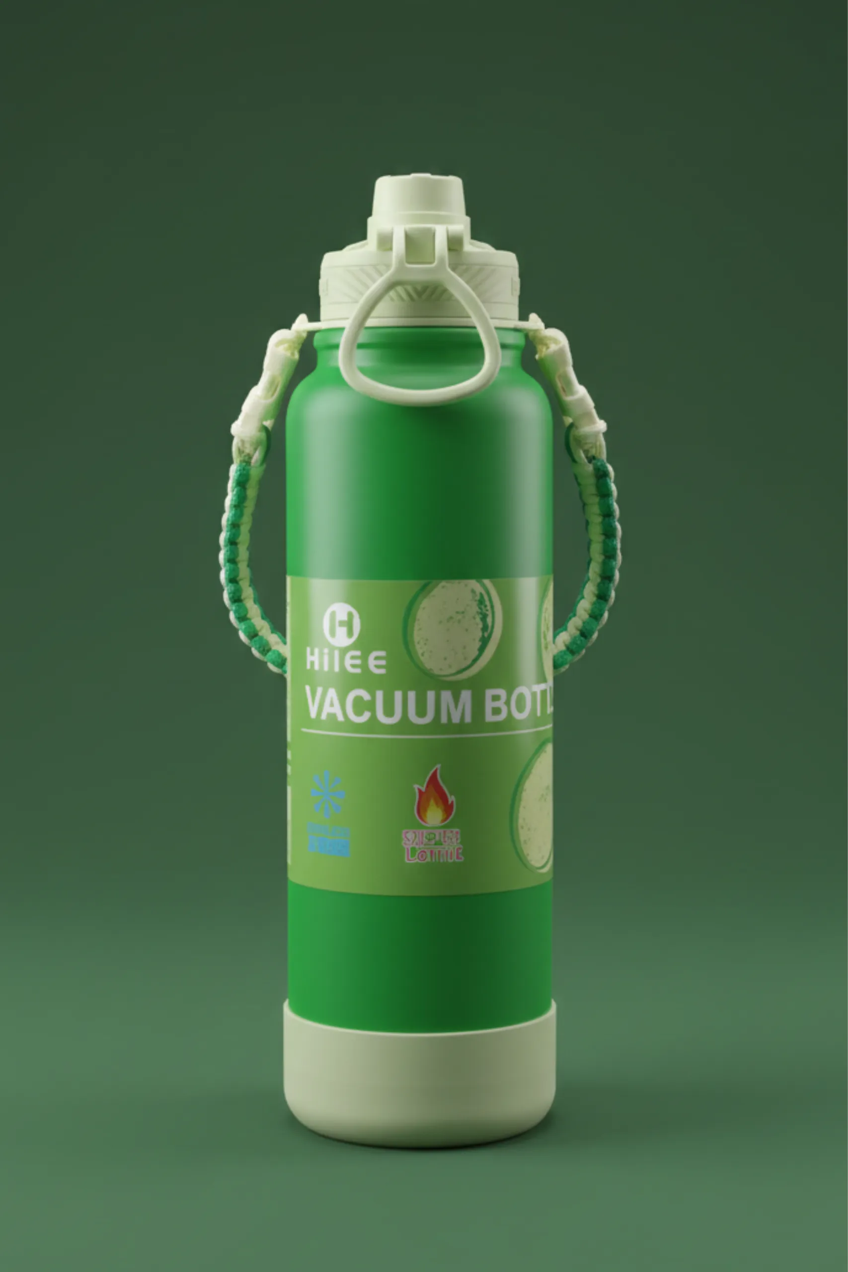 Hilee™ Signature Series: Double-Wall Vacuum Insulated Stainless Steel 1300ml Flask - Image 4