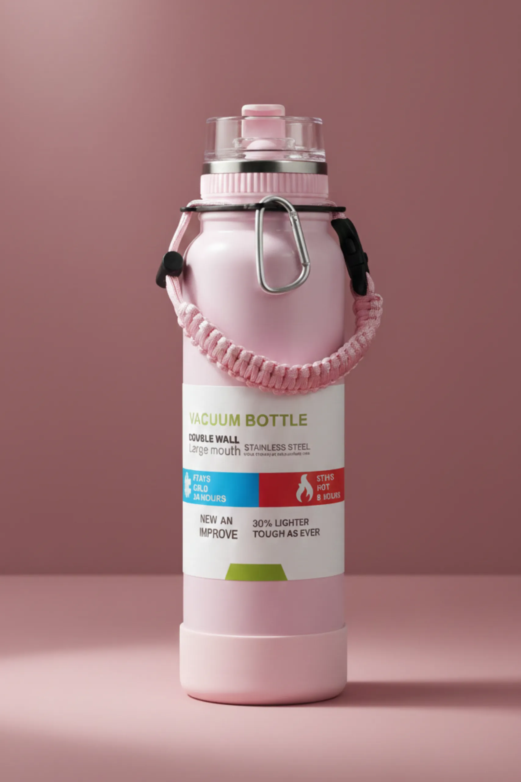 Hilee™ Signature Series: Double-Wall Vacuum Insulated Stainless Steel 1300ml Flask - Image 2